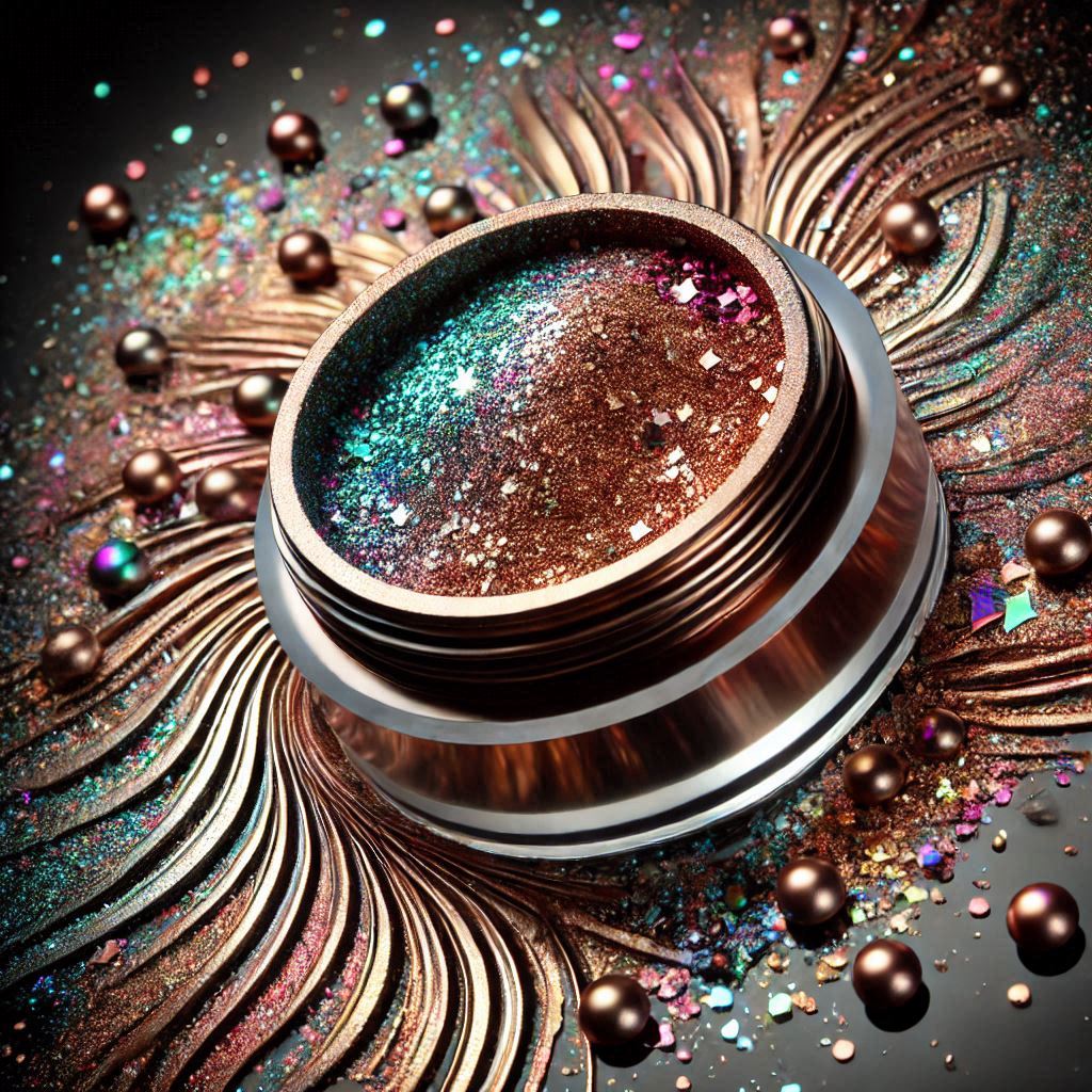 FSIXCL 0.5g Nail Chrome Powder Bronze Rose Gold Chameleon Mirror Effect Glitter for Nail Art Decoration Rubbing Pigment Dust 2