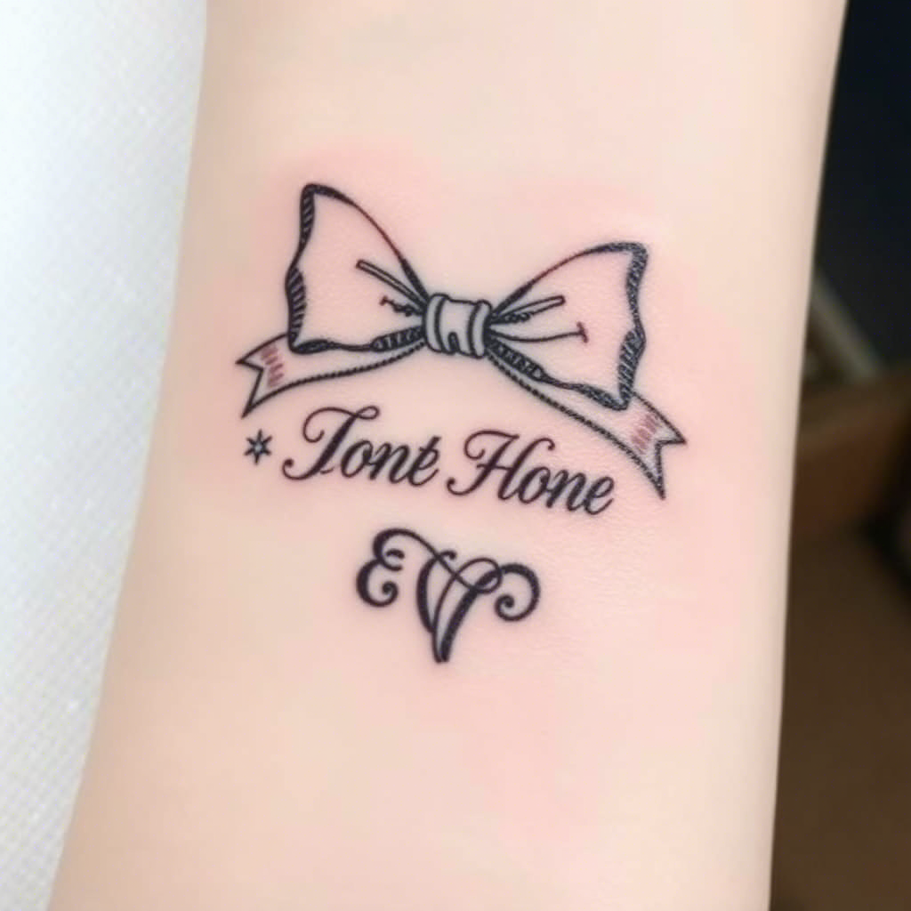 Bow Tattoo