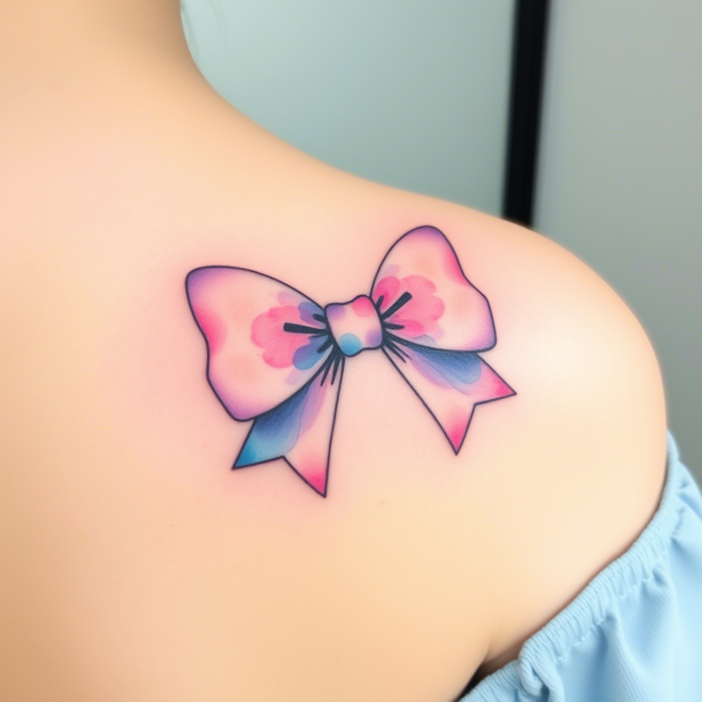 Bow Tattoo