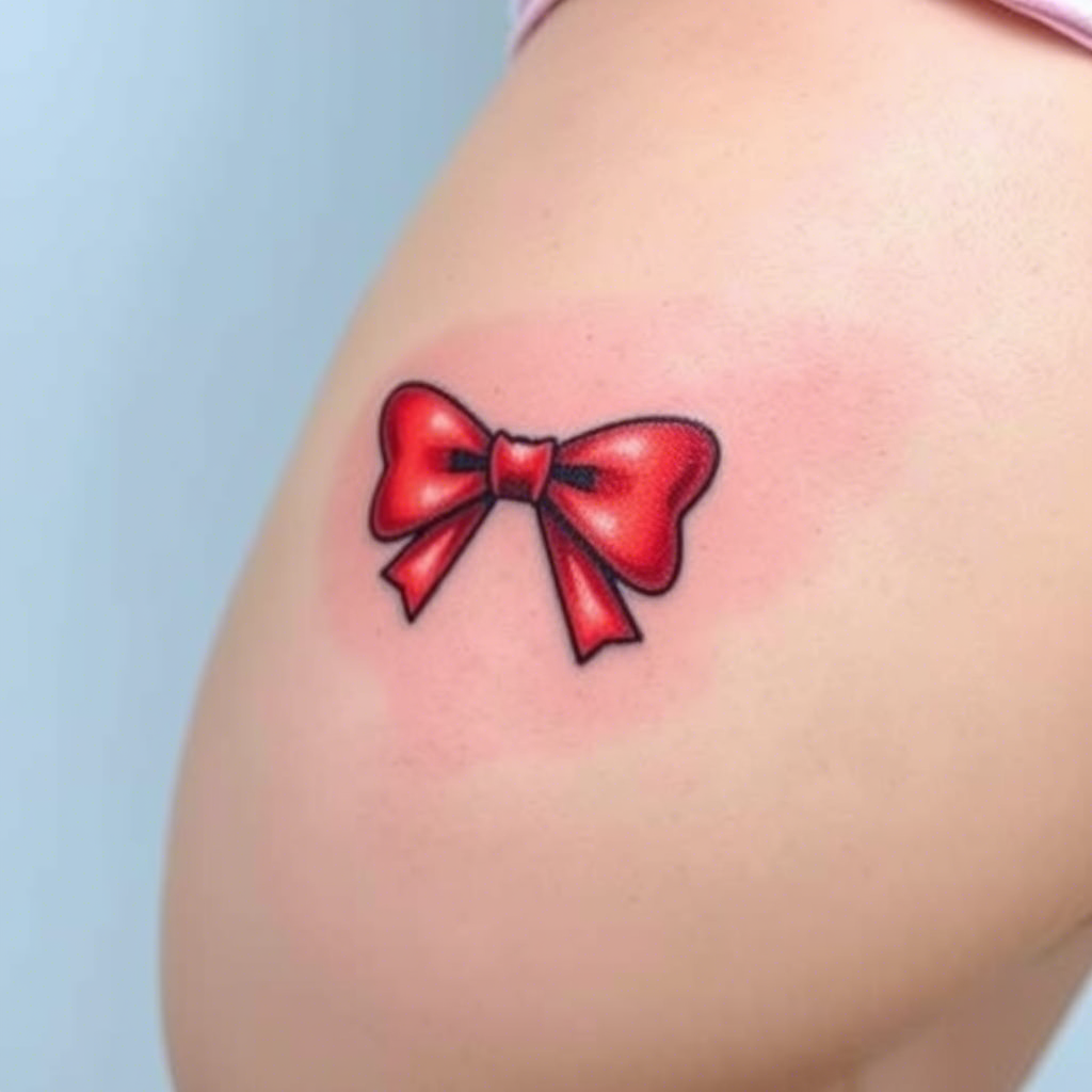 Bow Tattoo