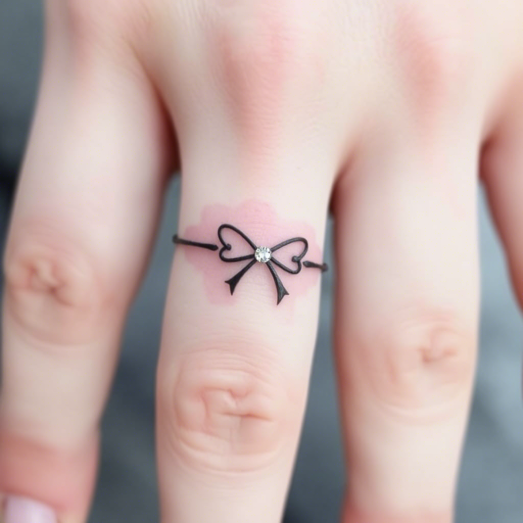 Bow Tattoo