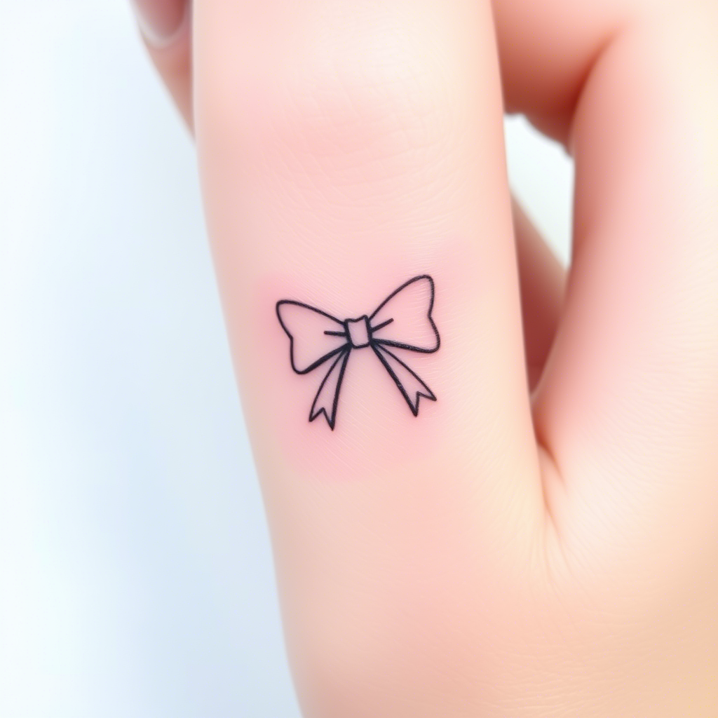 Bow Tattoo