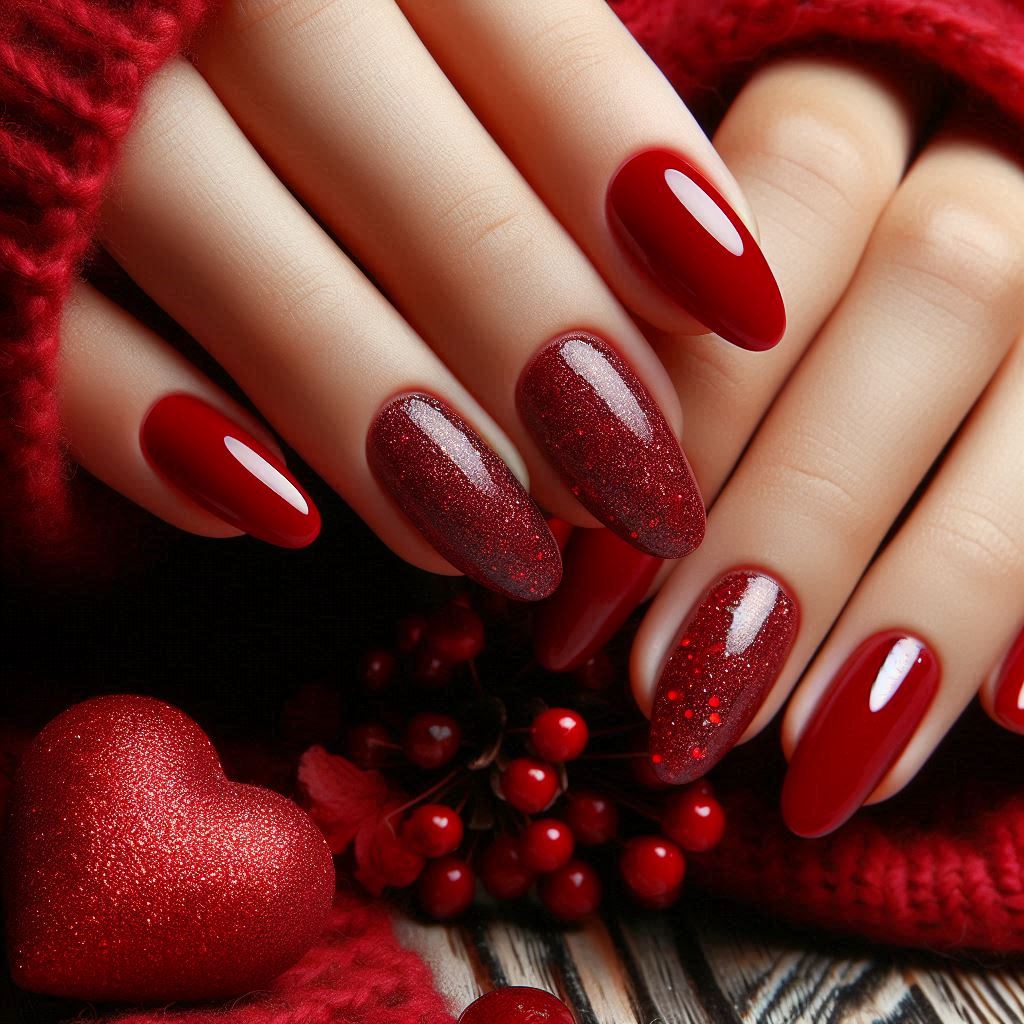 Valentine's Day Nails