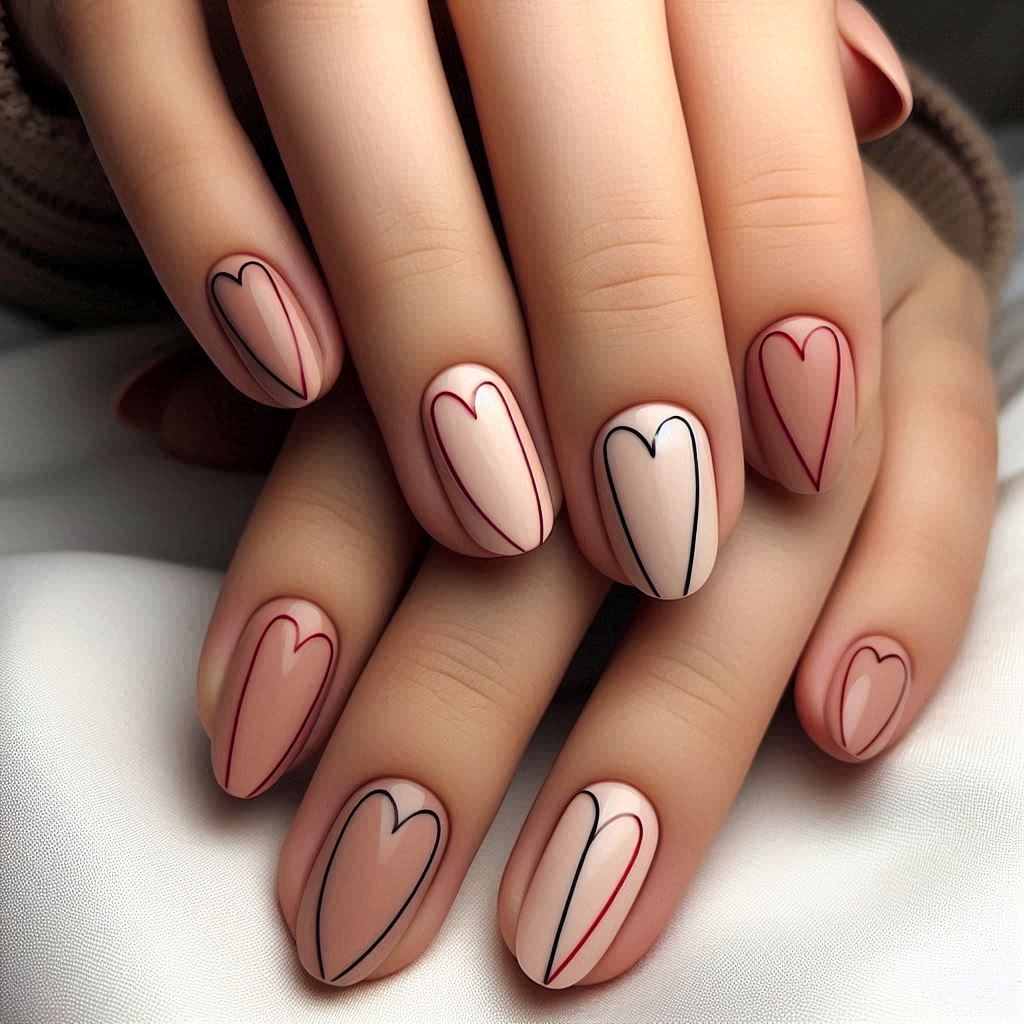 Valentine's Day Nails