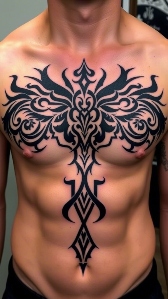 Chest Tattoo