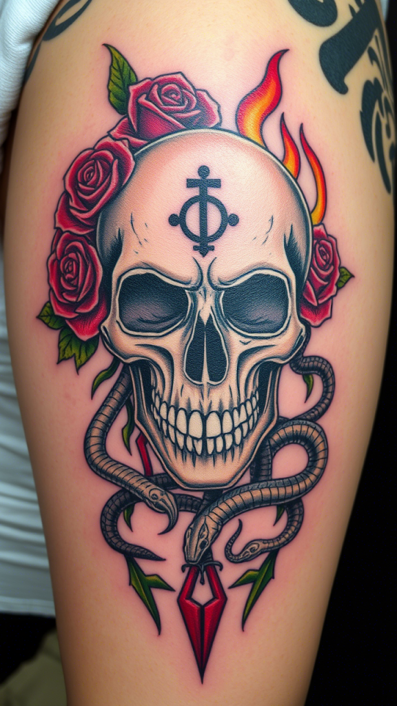 Chest Tattoo