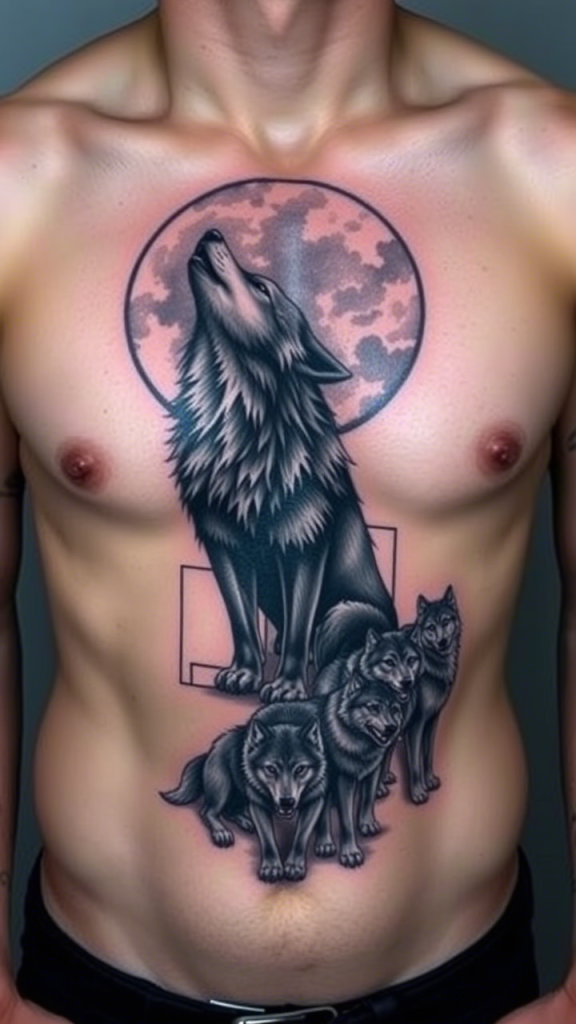 Chest Tattoo