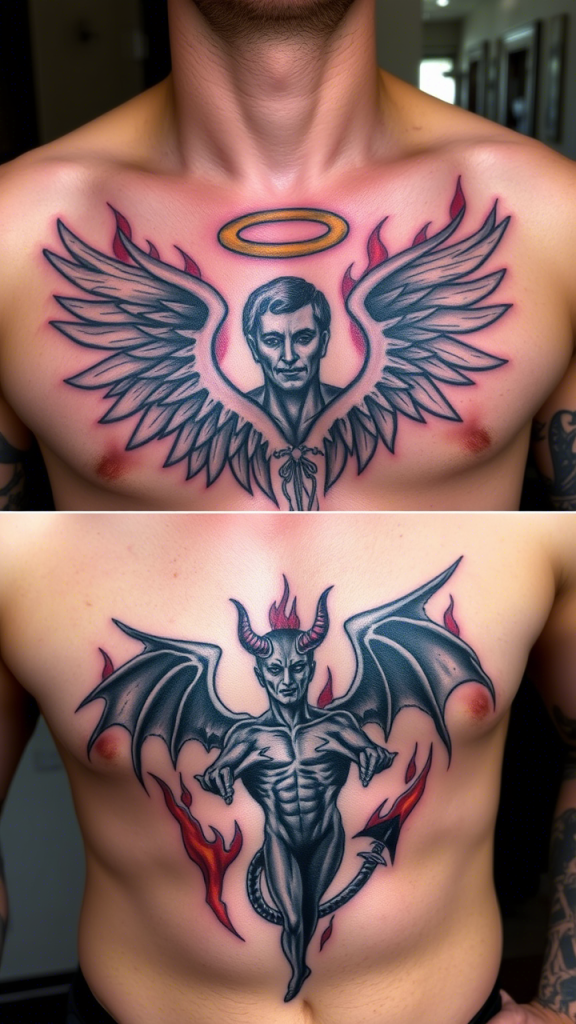 Chest Tattoo