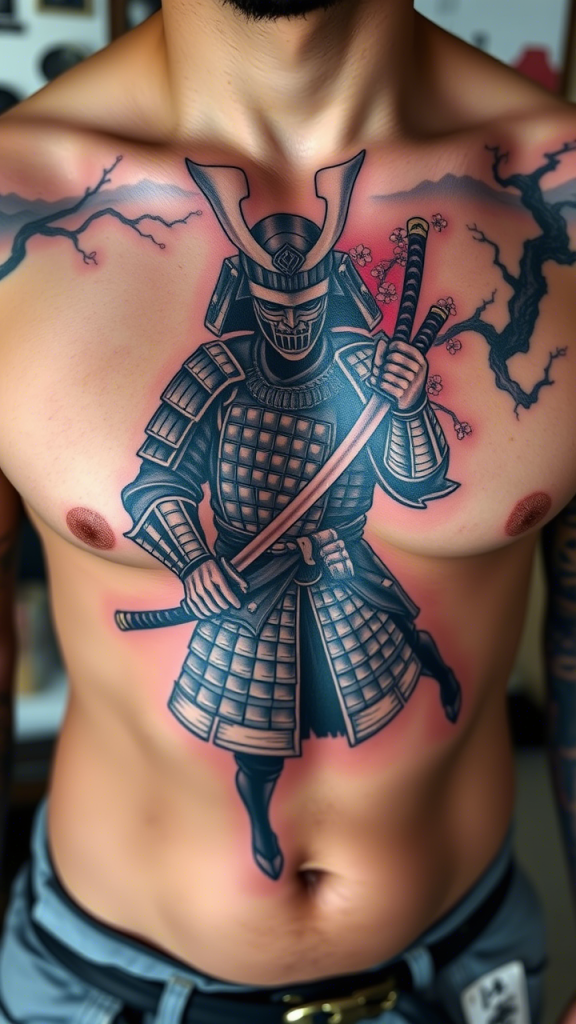 Chest Tattoo