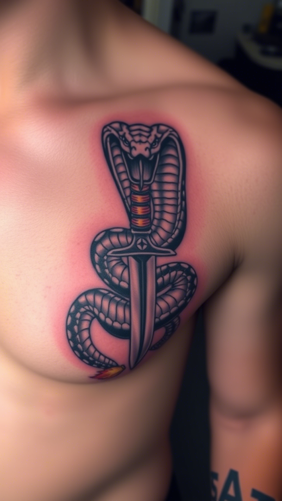 Chest Tattoo