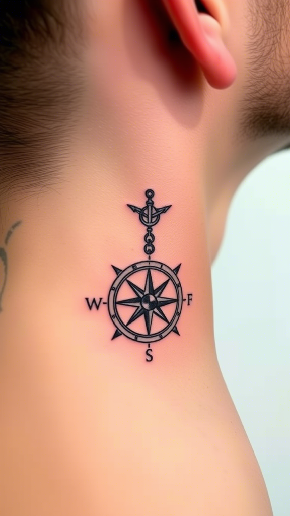 Neck Tattoo