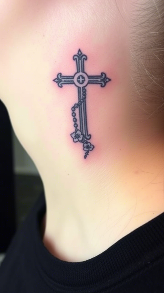 Neck Tattoo