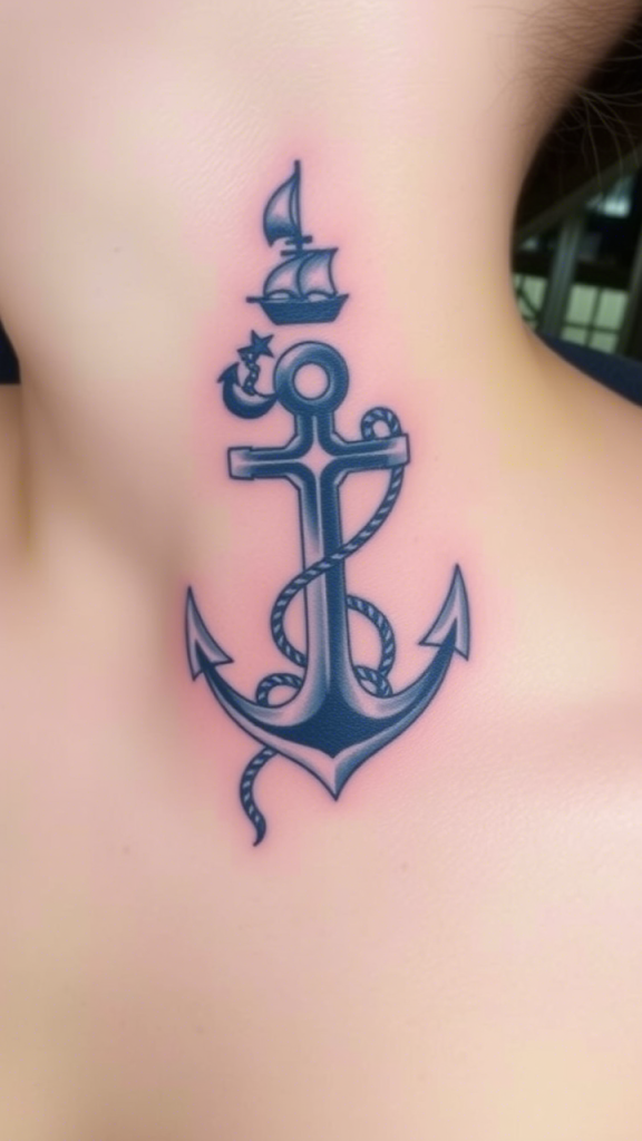 Neck Tattoo