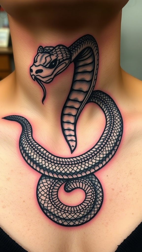 Neck Tattoo