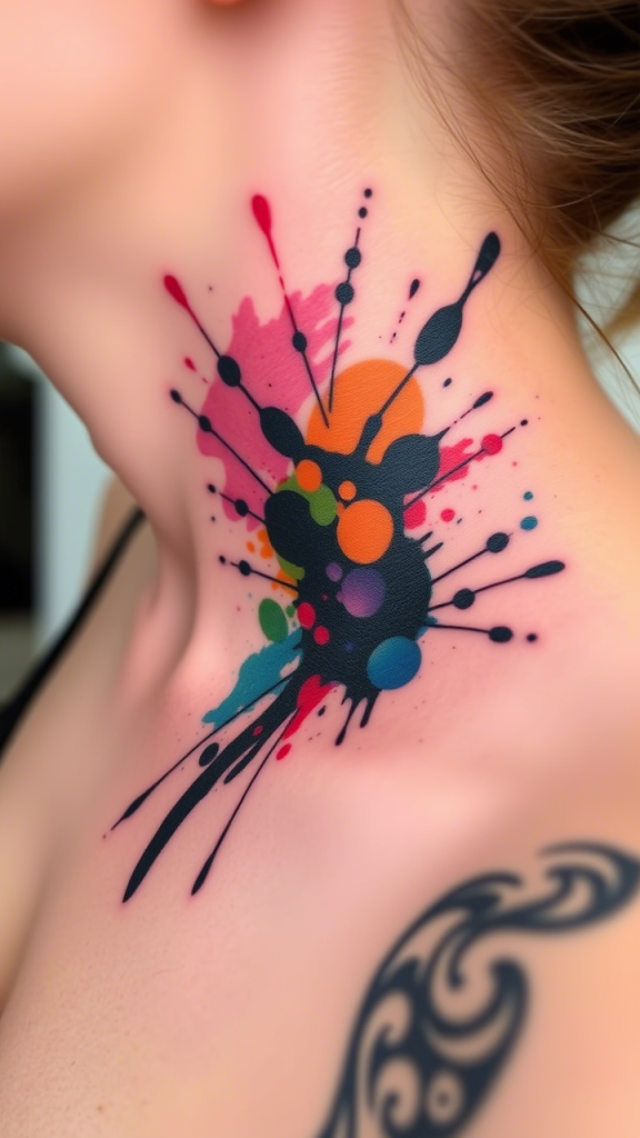 Neck Tattoo