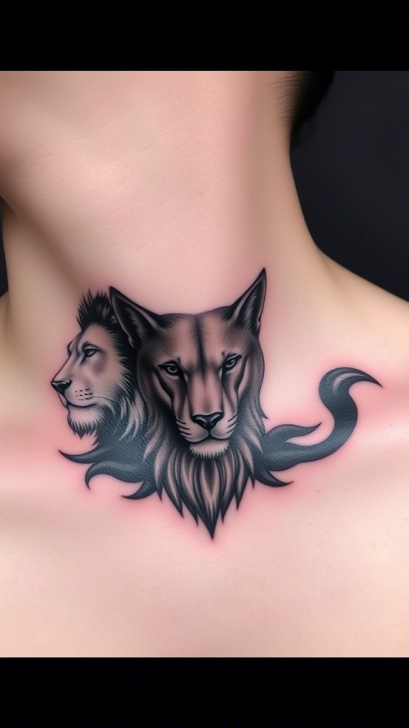 Neck Tattoo