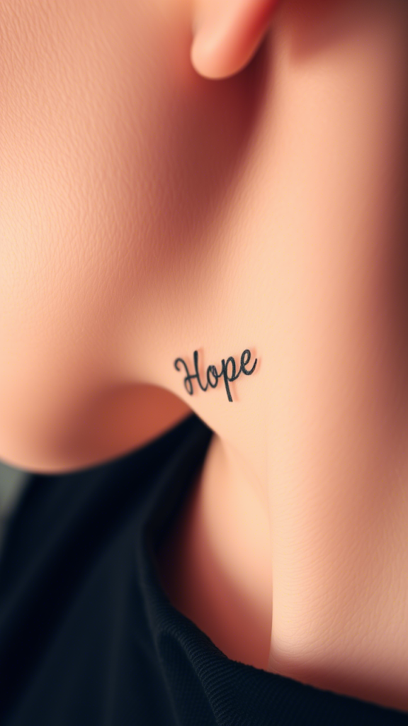 Neck Tattoo