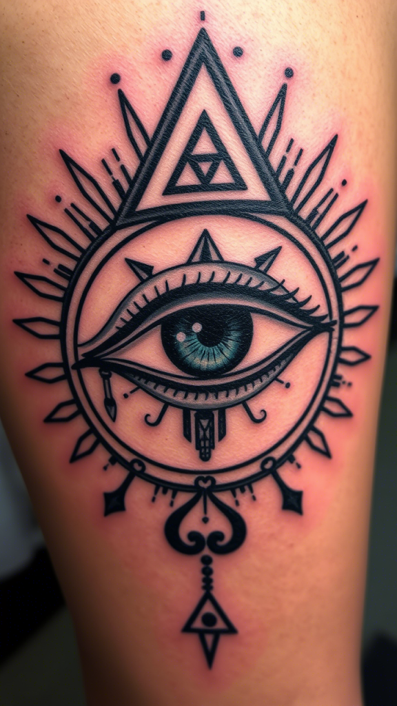 Neck Tattoo