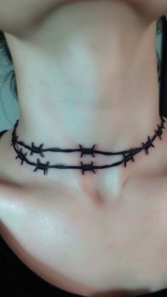 Neck Tattoo